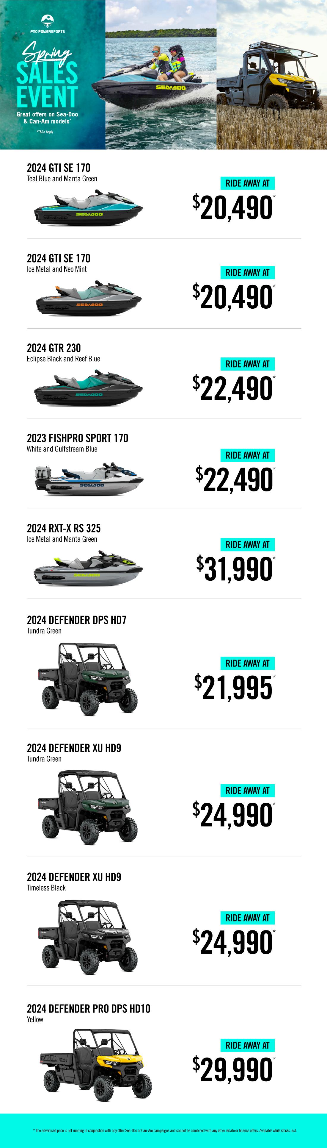 FNQ Powersports Promotion seadoo
